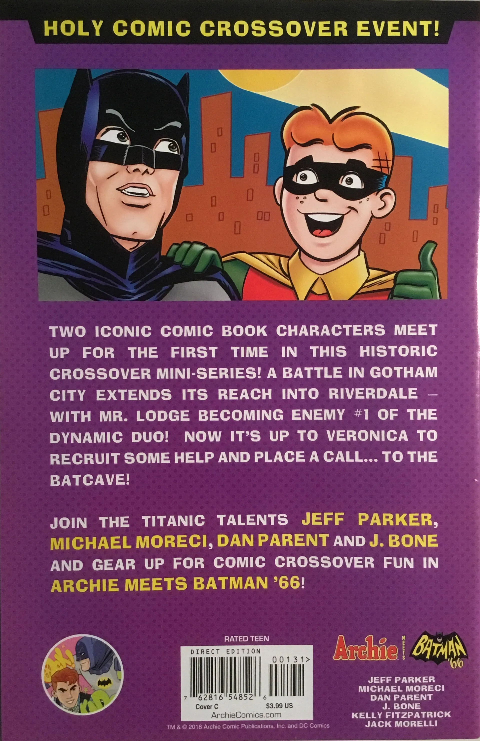 ARCHIE MEETS BATMAN ‘66 #1 FRANCAVILLA COVER