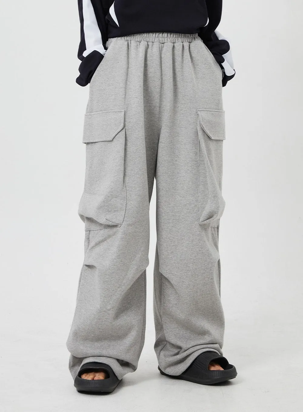 Baggy Cargo Track Pants Unisex CF327