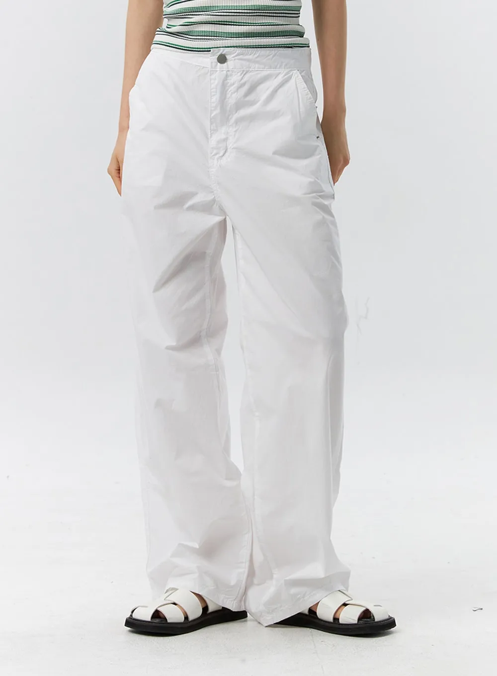 Baggy Cotton Pants IL326