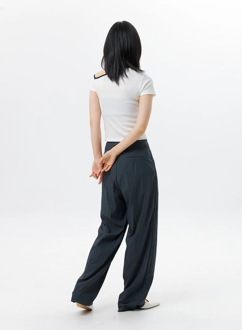 Baggy Tailored Pants OL327