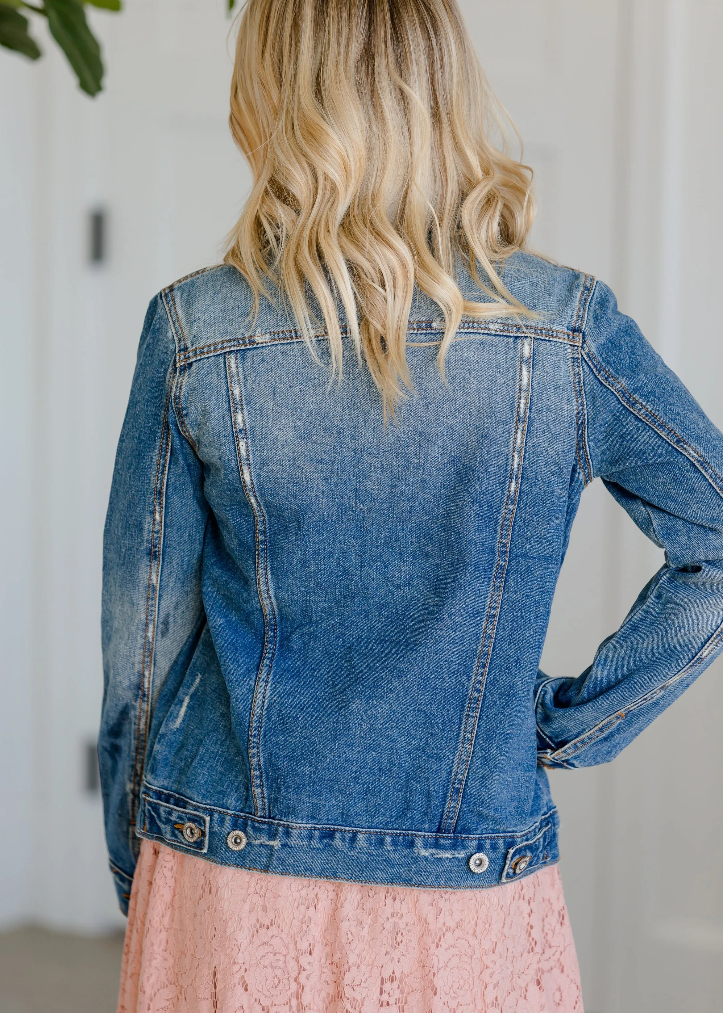 Bamboo Denim Jean Jacket