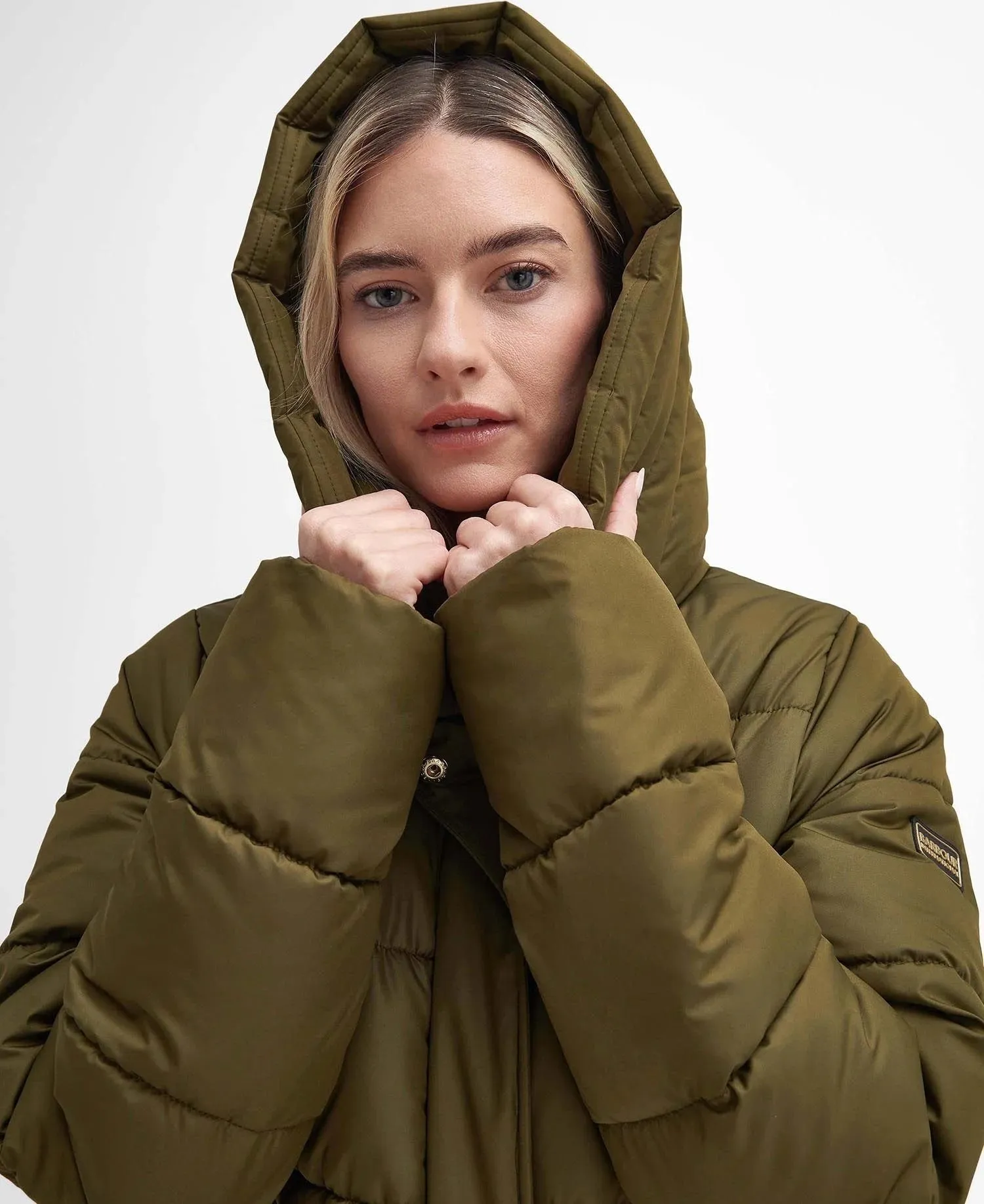 Barron Longline Puffer Jacket- Empire Green