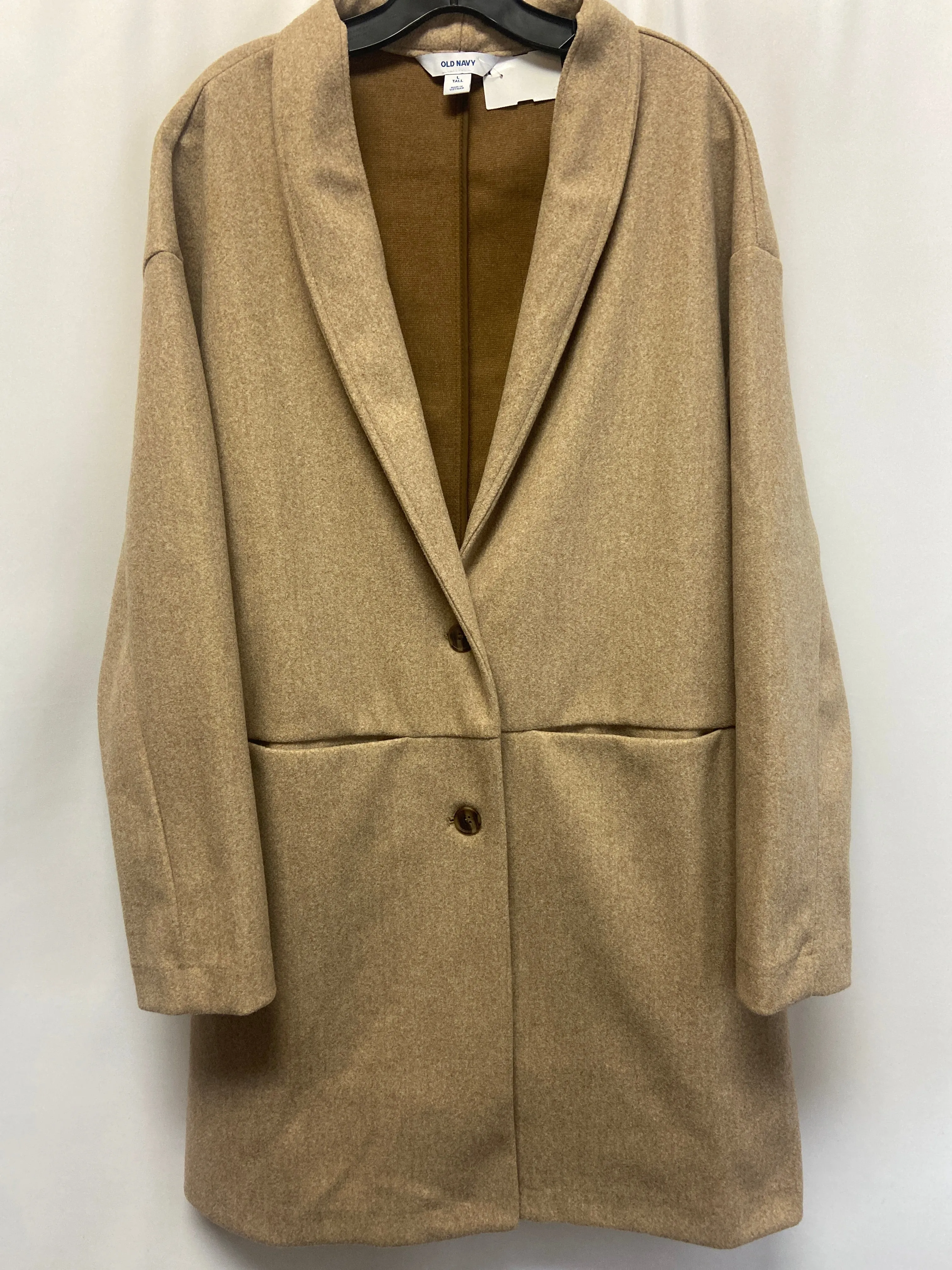 Beige Coat Peacoat Old Navy, Size Large