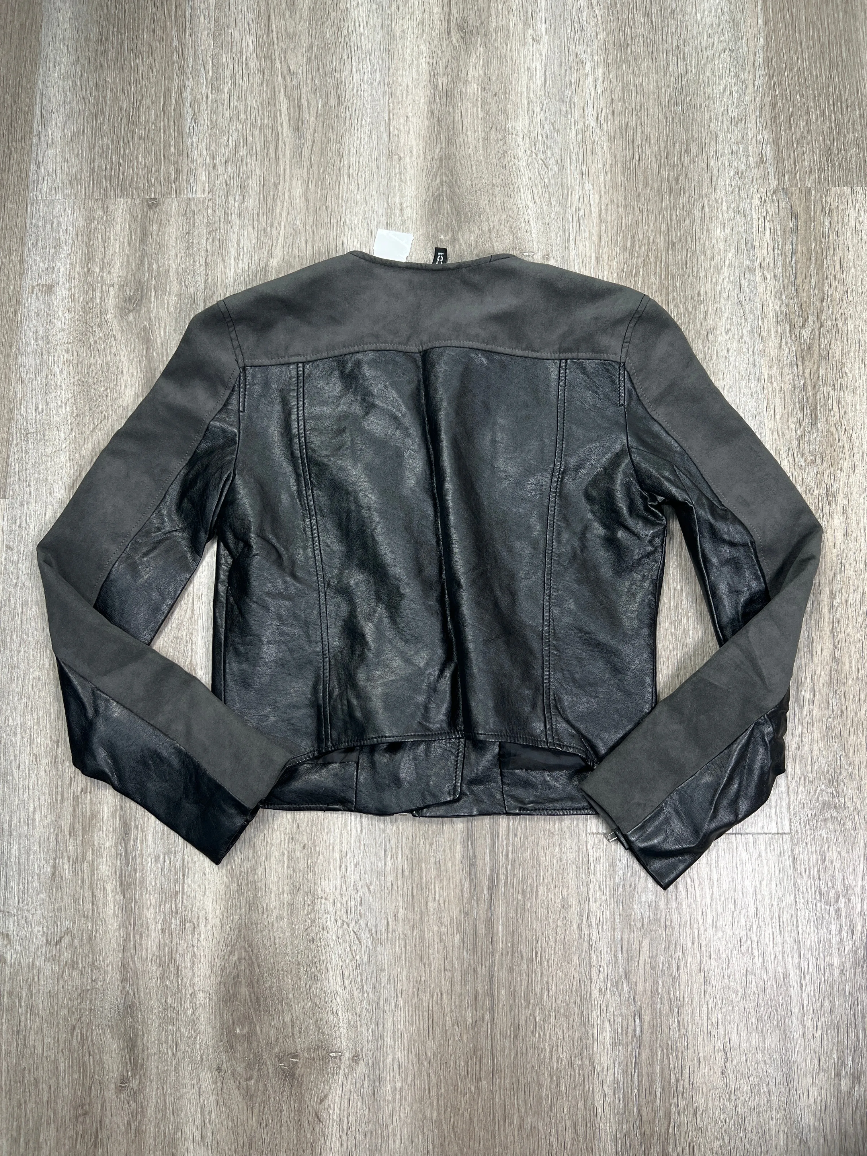 Black Jacket Leather Divided, Size M