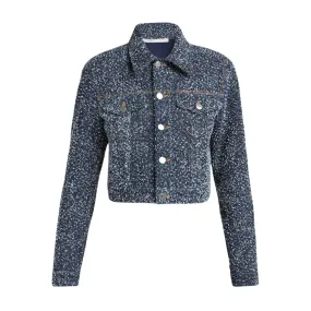 Boucle Denim Jacket