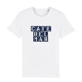 Café del Mar Blue Tile Logo Men's Organic T-Shirt