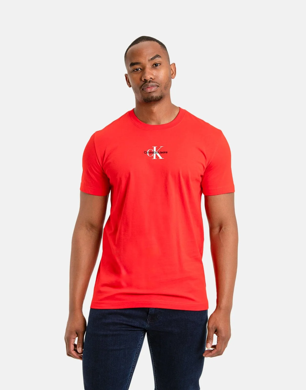 Calvin Klein Monologo Regular Red T-Shirt