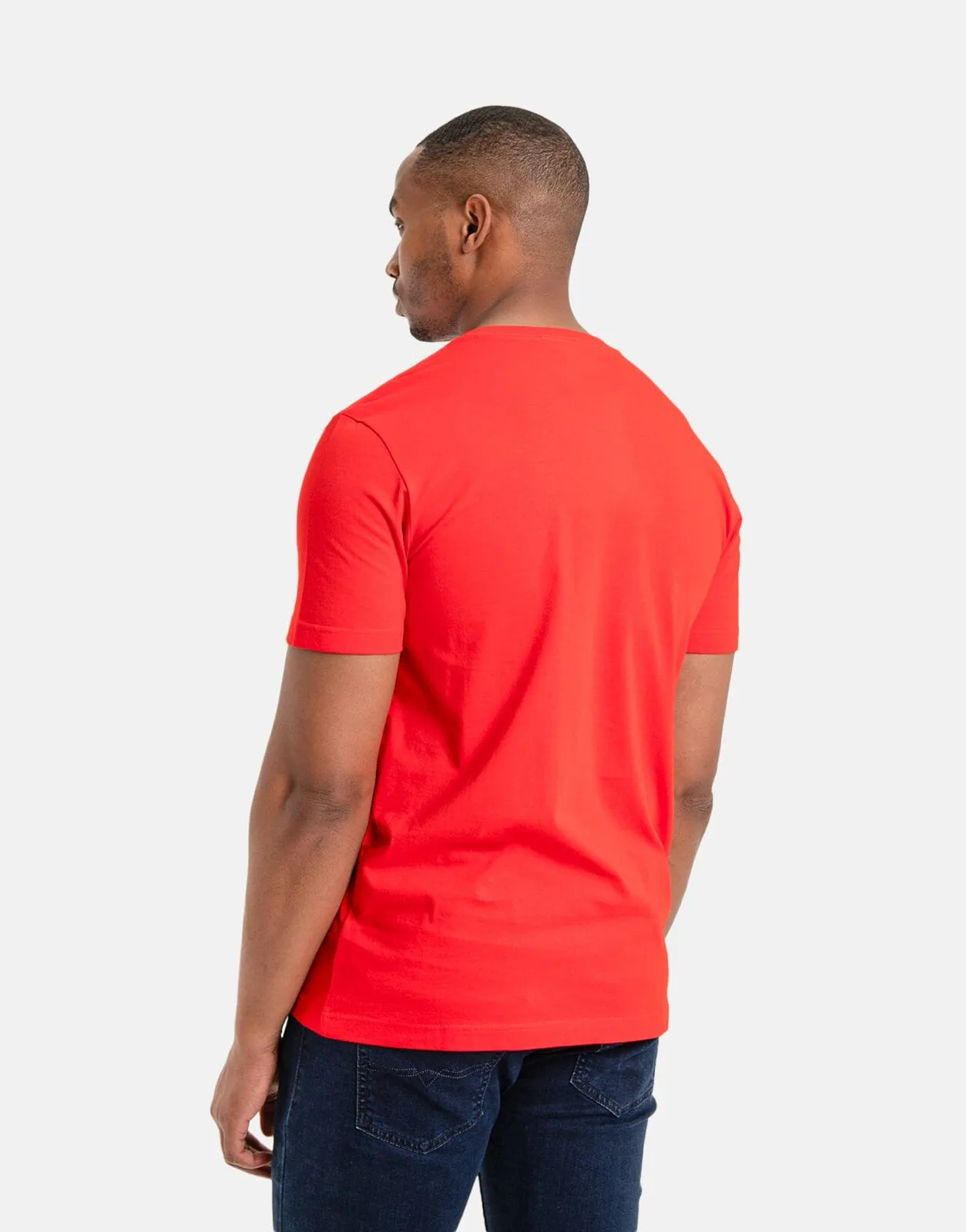 Calvin Klein Monologo Regular Red T-Shirt