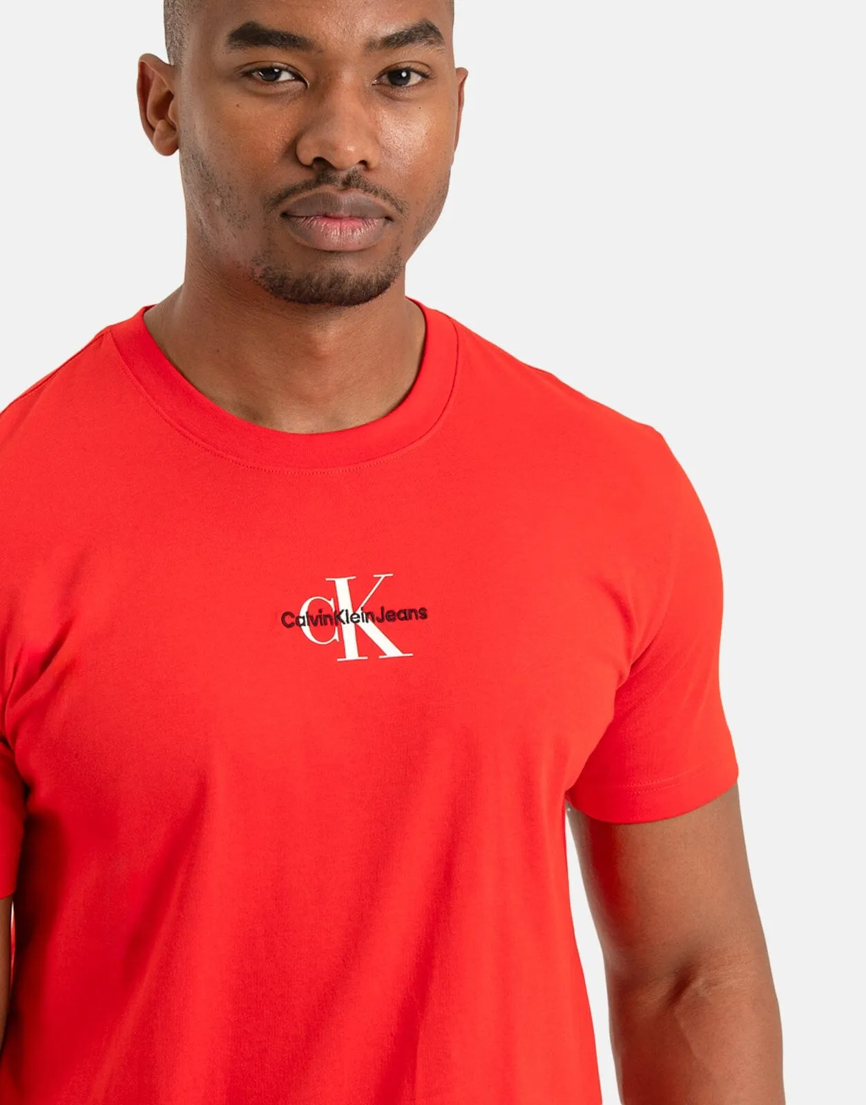 Calvin Klein Monologo Regular Red T-Shirt