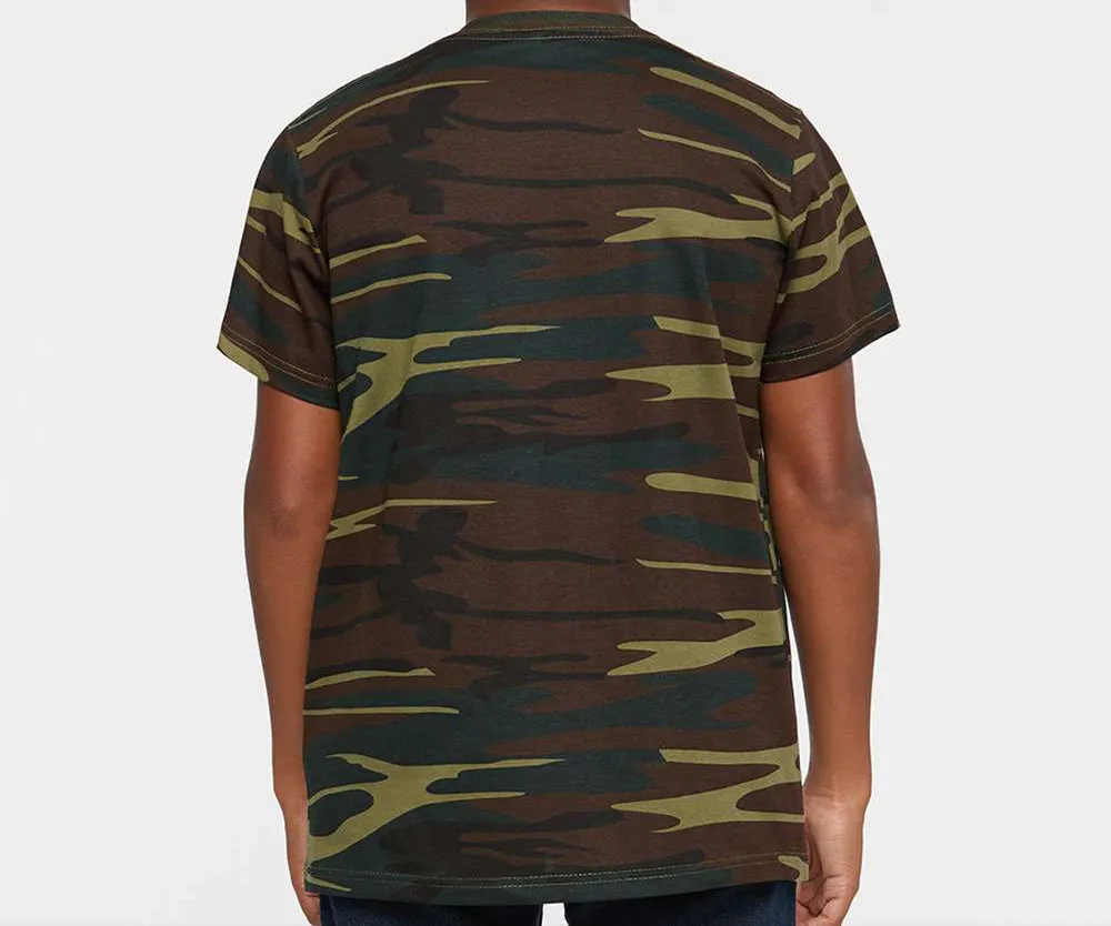 Camo Tshirt-Youth