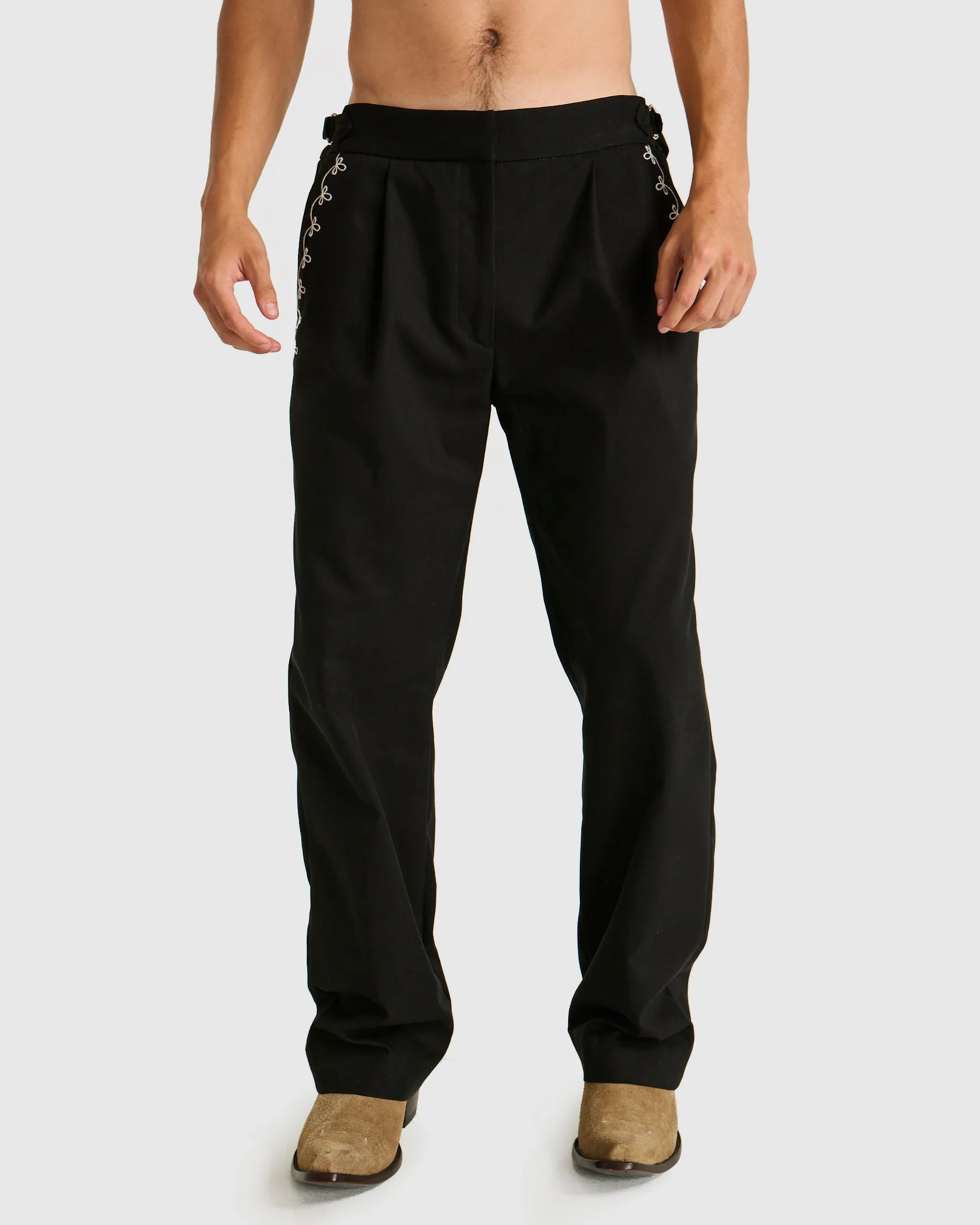 Charro Trouser (Black)