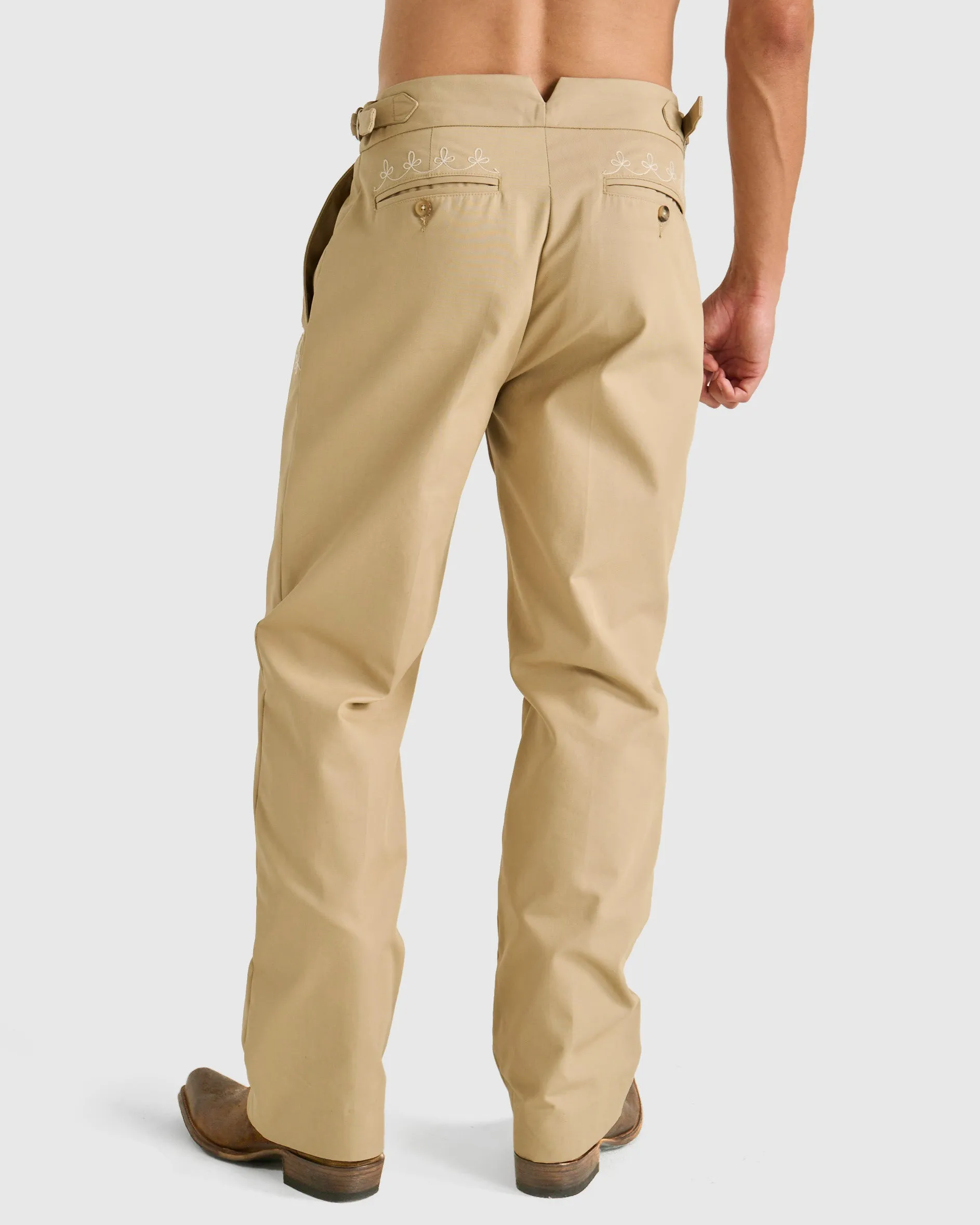 Charro Trouser (Tan)