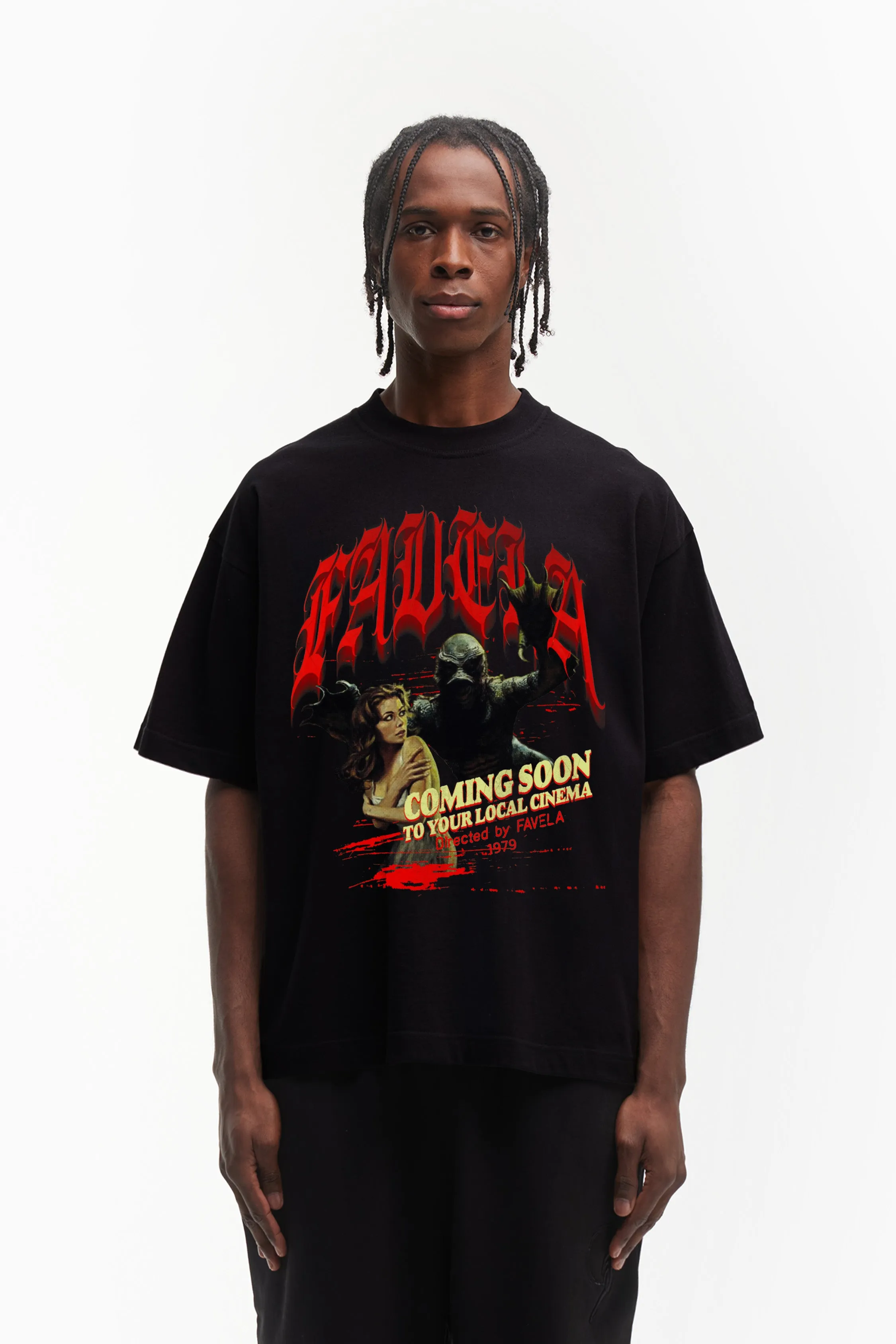 CINEMA BLACK T-SHIRT