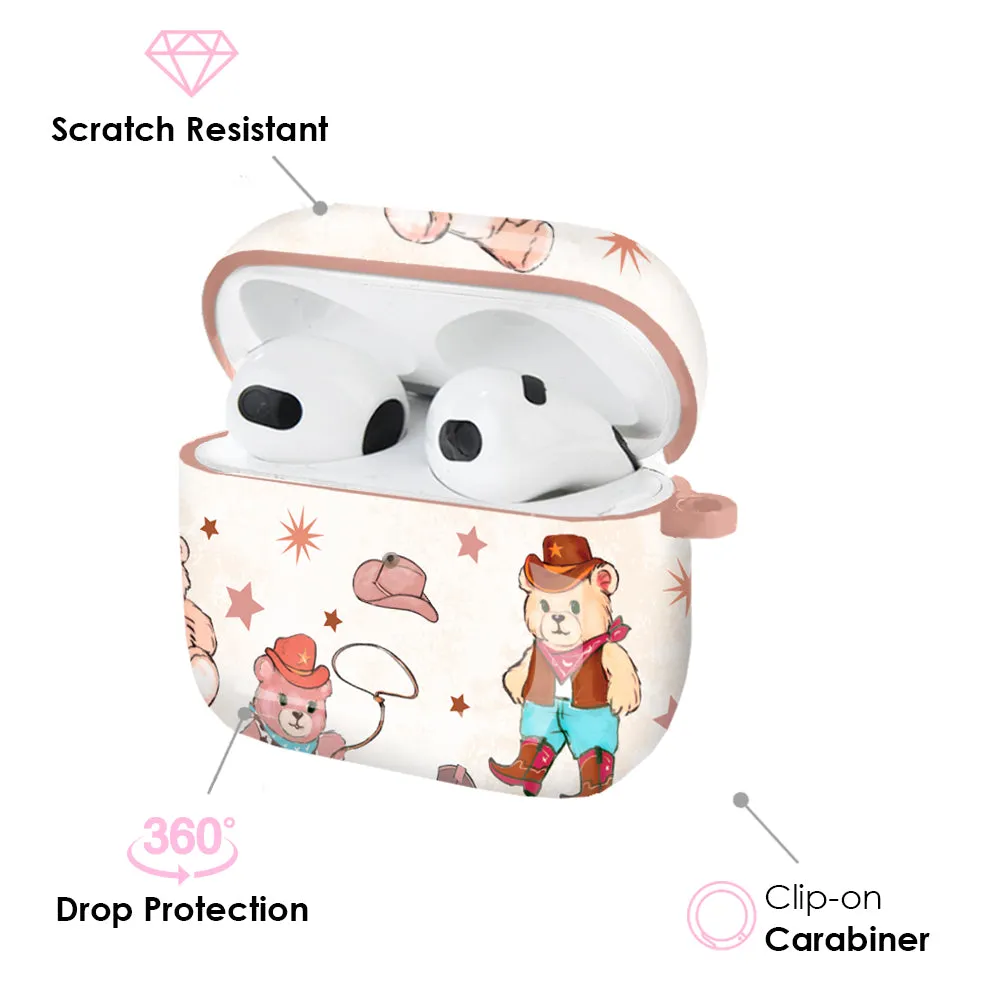 Cowboy Teddy AirPod Case