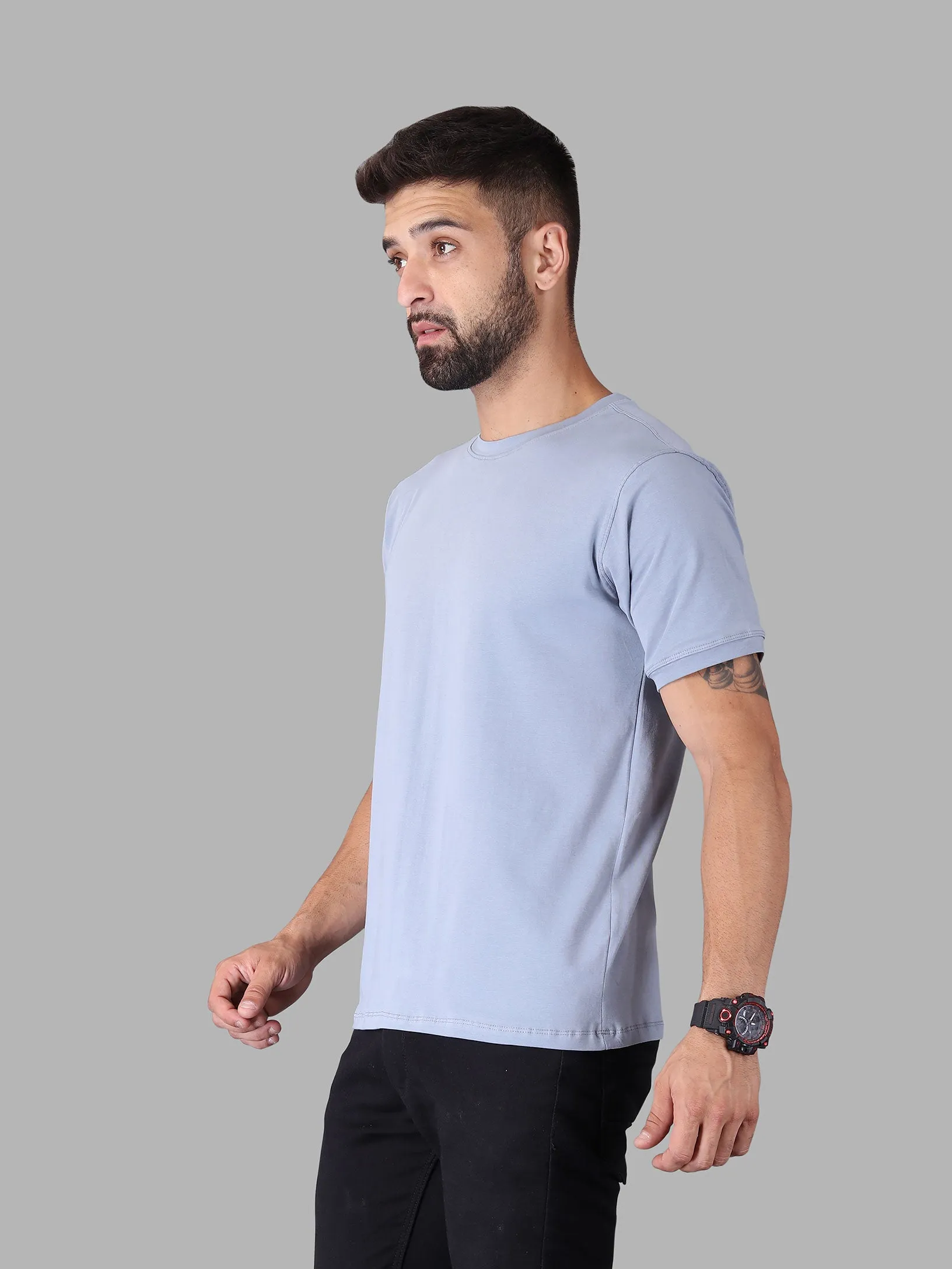 Crew Neck Half Sleeve T-Shirt