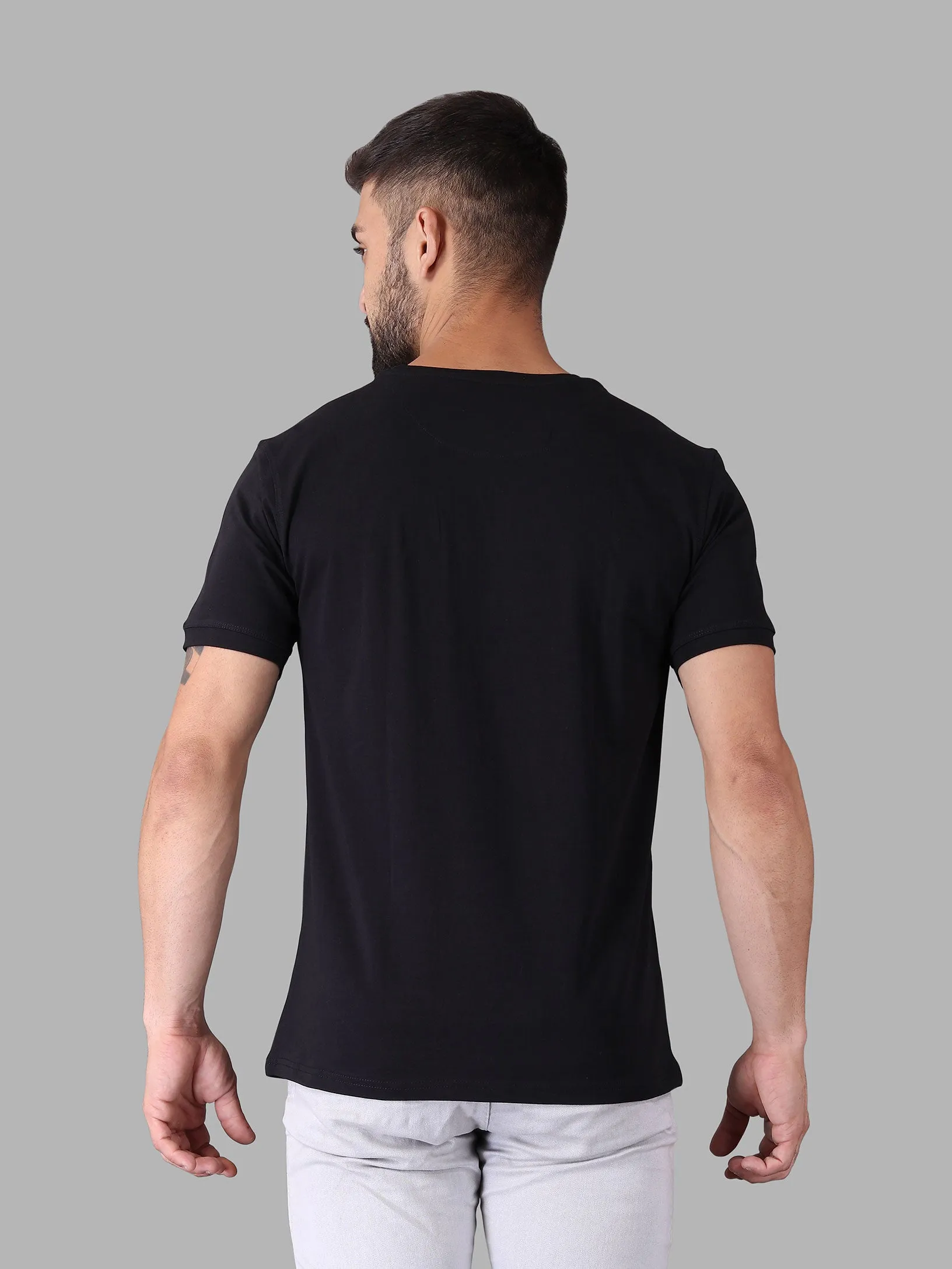 Crew Neck Half Sleeve T-Shirt