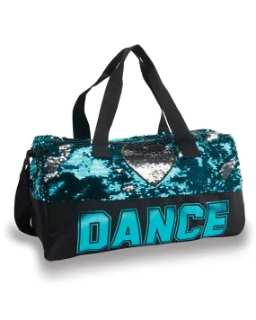 Dance Sequin Heart Duffel