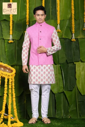 Dheu Designer Kurta - Jacket Set