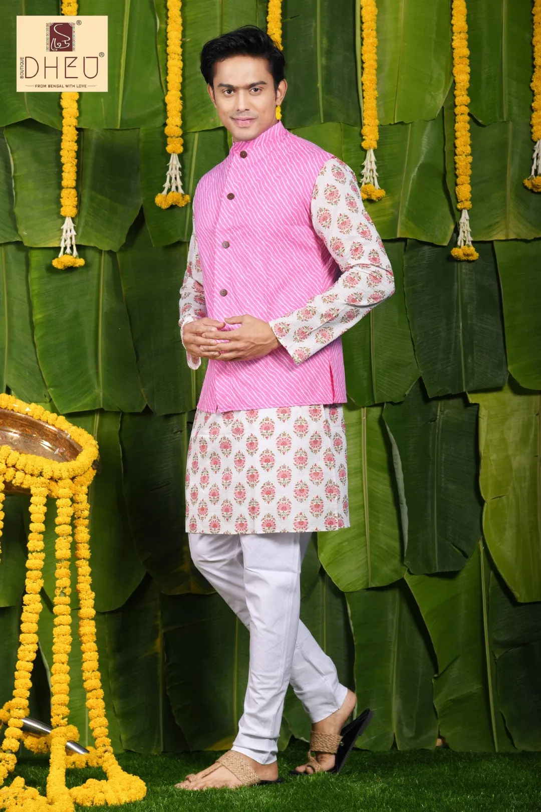 Dheu Designer Kurta - Jacket Set