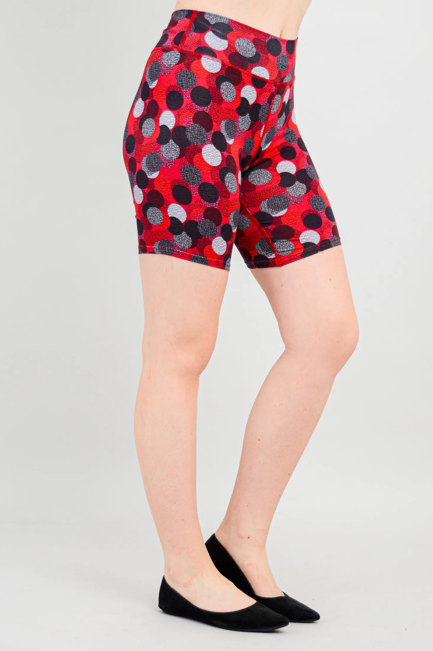 Hallie Shorts, Polka Dance, Bamboo