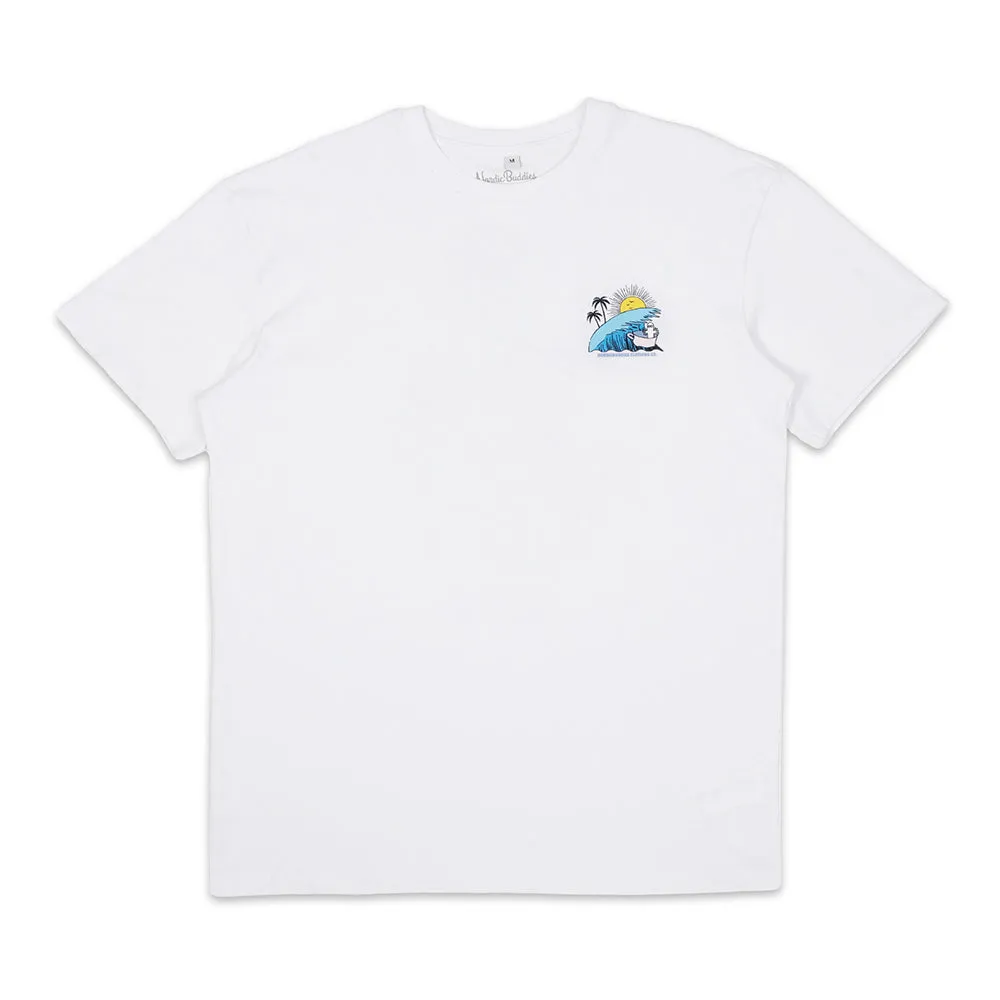 Hattifatteners T-shirt Unisex White - Nordicbuddies