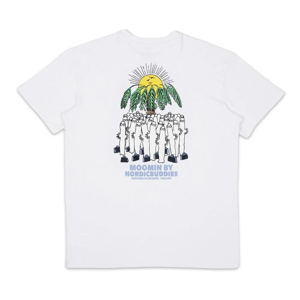 Hattifatteners T-shirt Unisex White - Nordicbuddies