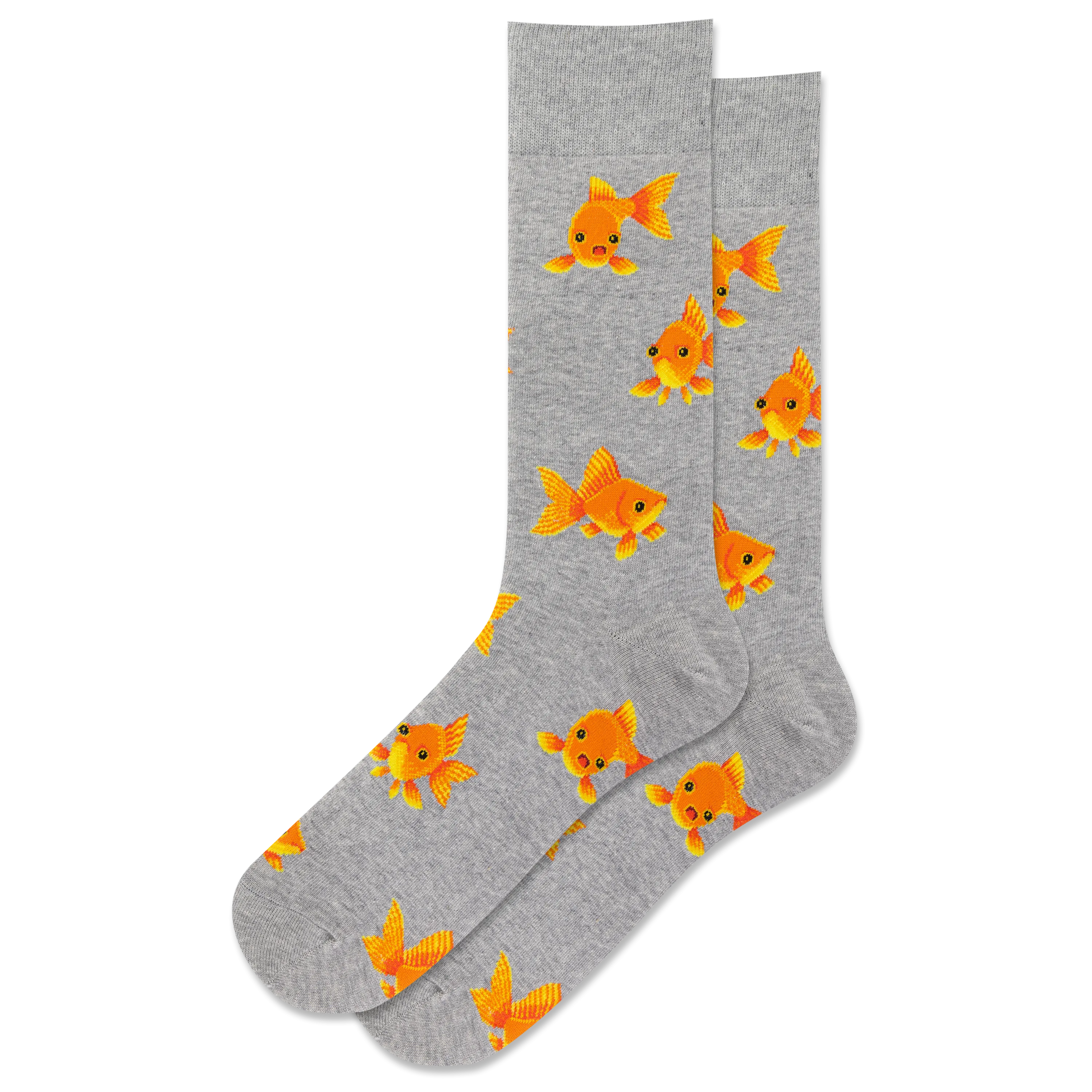 HOTSOX Men's Goldfish Crew Sock