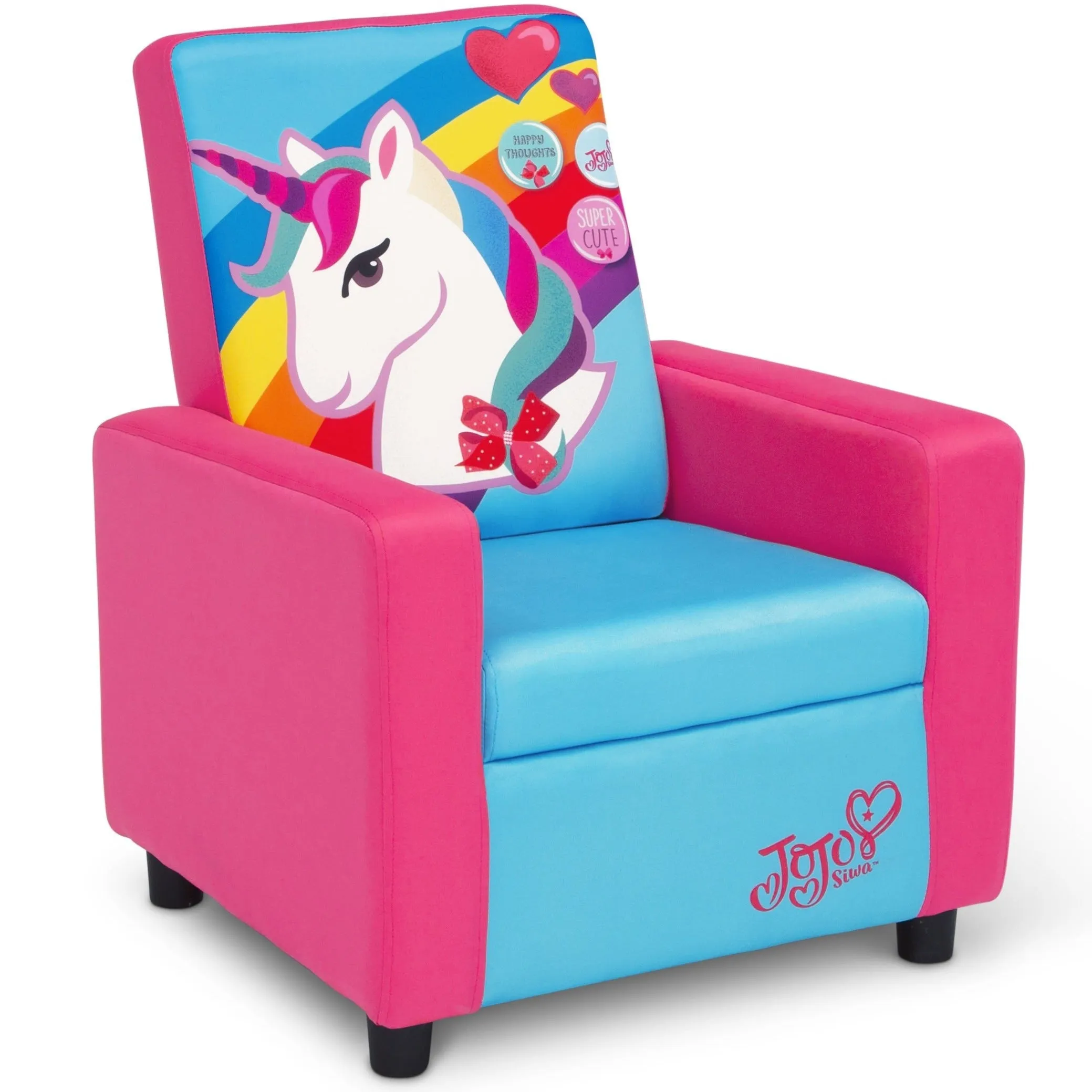 JoJo Siwa High Back Upholstered Chair