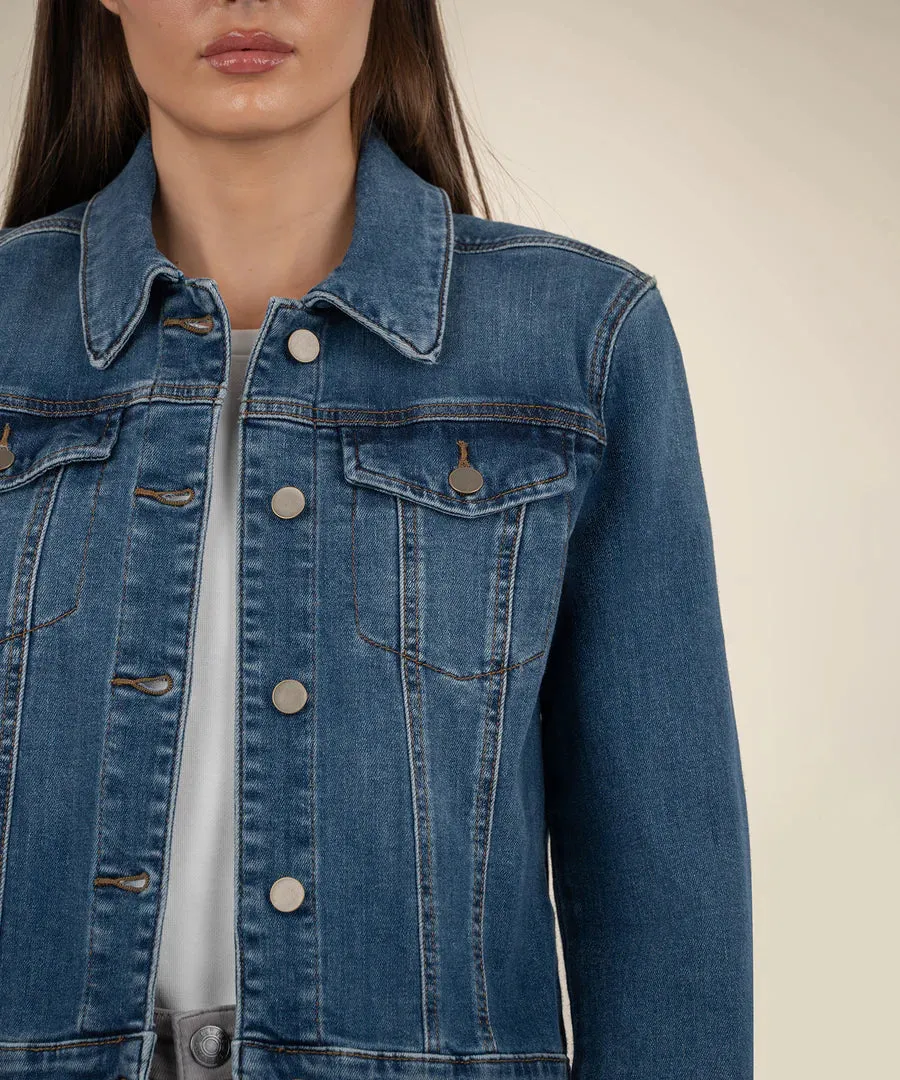 Julia Crop Denim Jacket