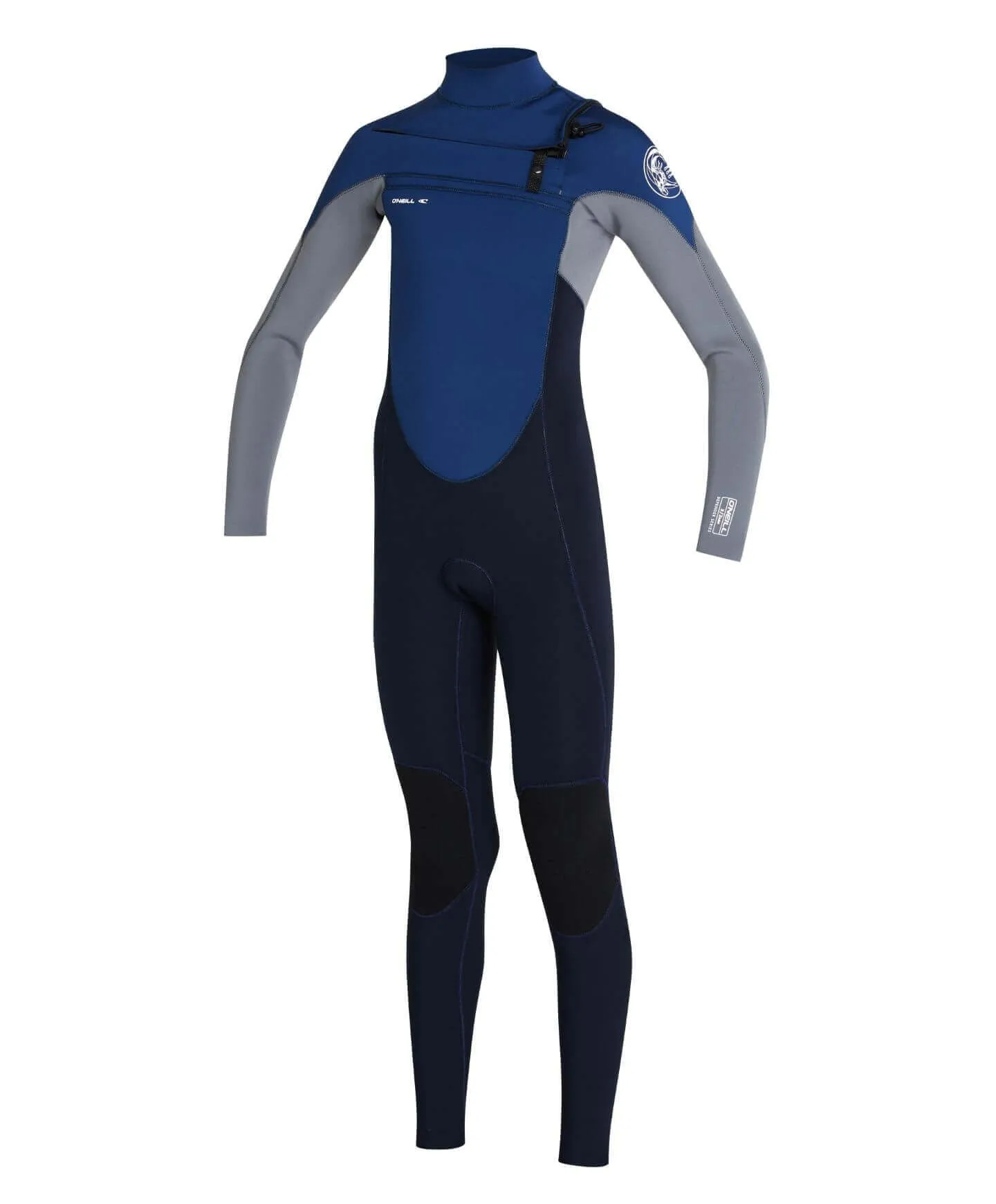 Kid's Defender 3/2mm Steamer Chest Zip Wetsuit - Abyss