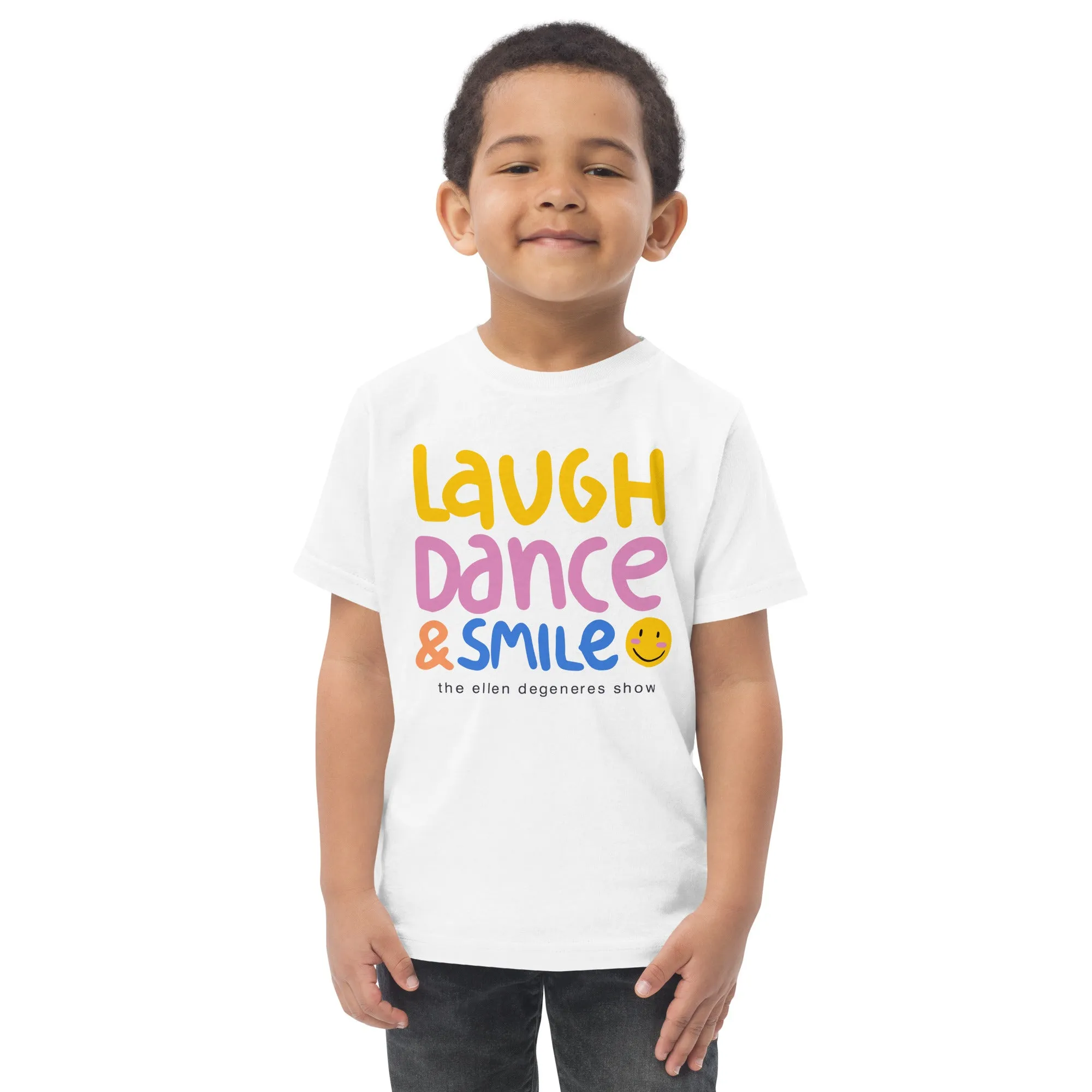 Laugh. Dance. Smile Toddler Tee