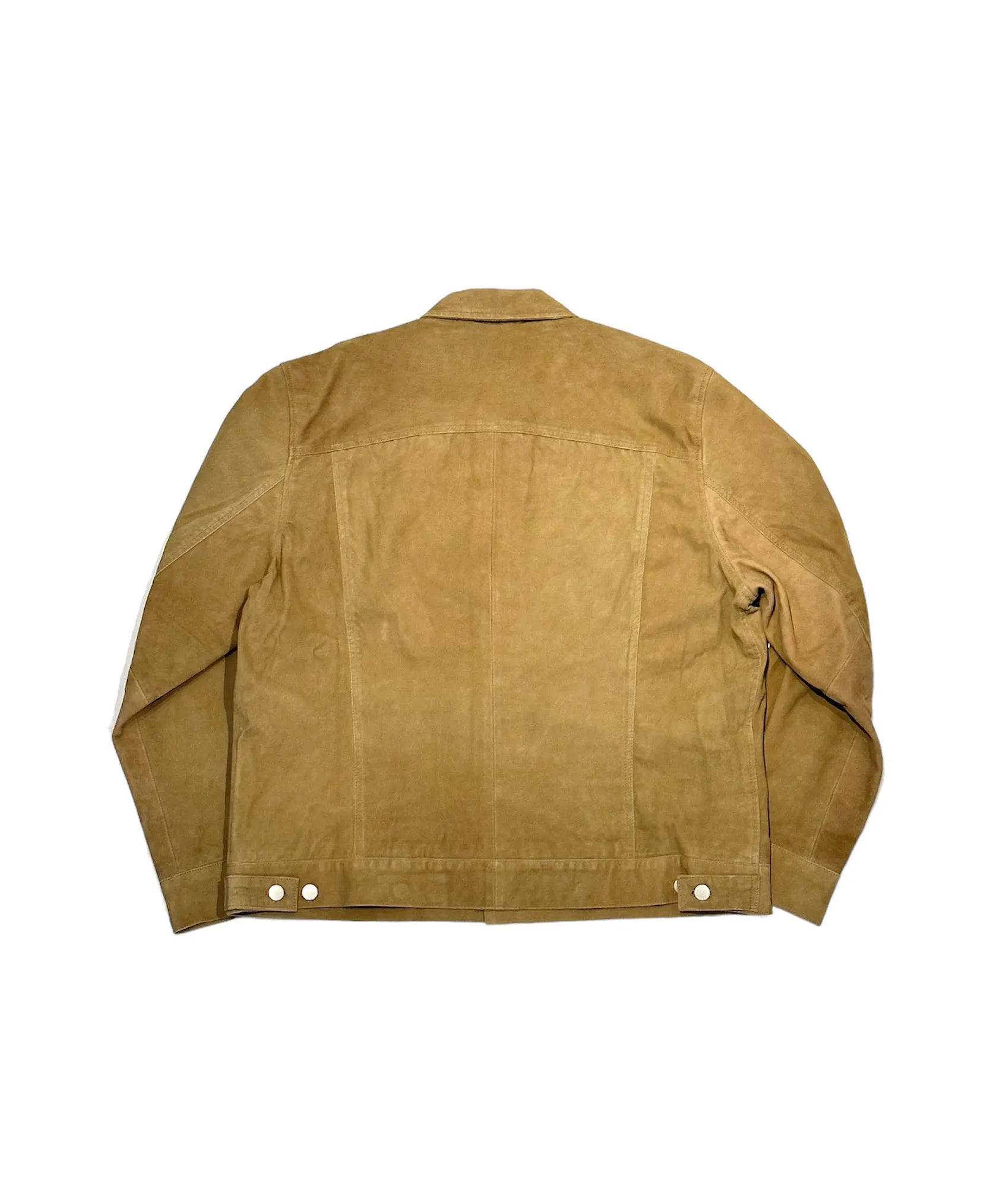 LEATHER OVERSIZED LV3 JACKET "CAMEL"