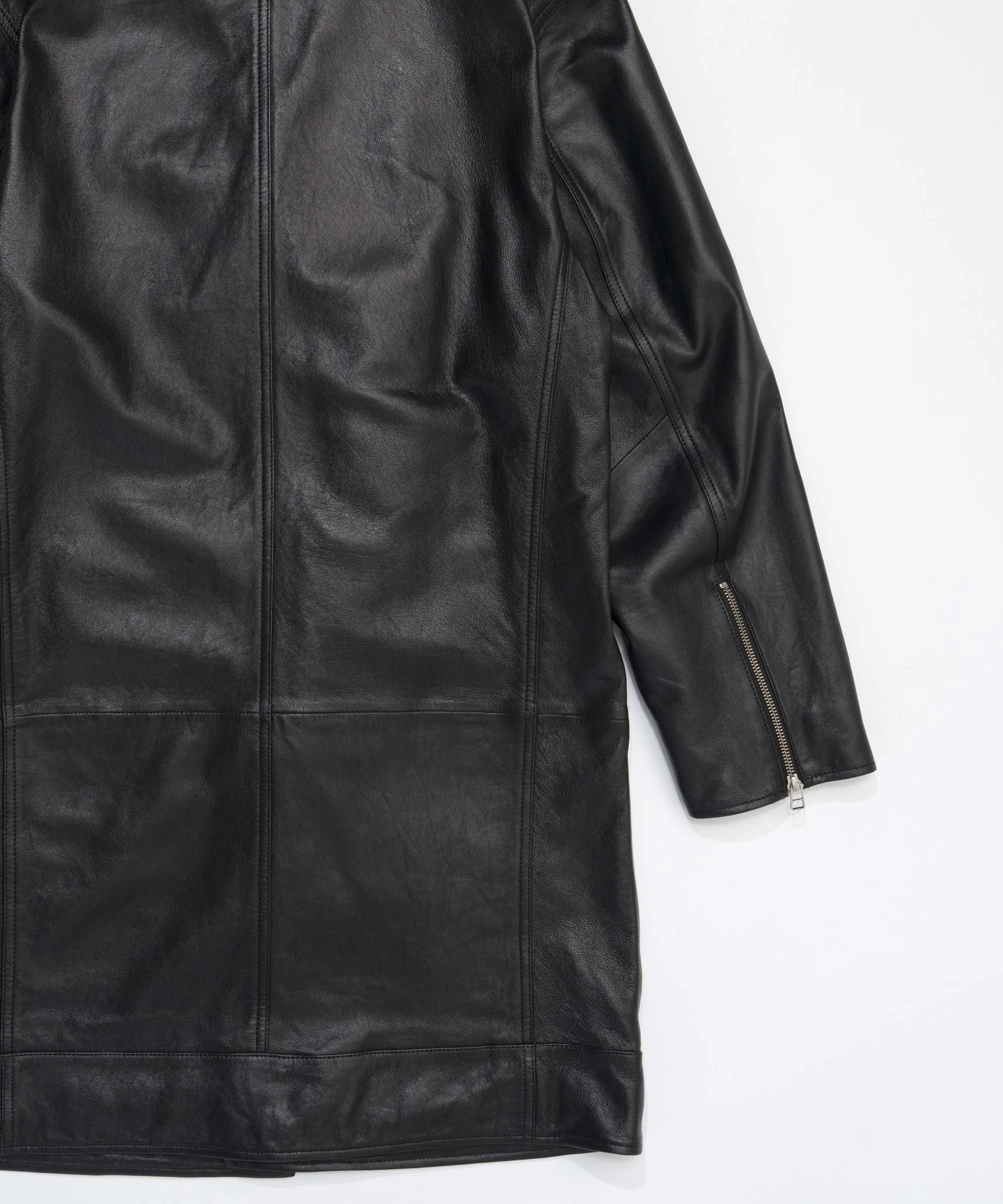 Leather Riders Long Jacket