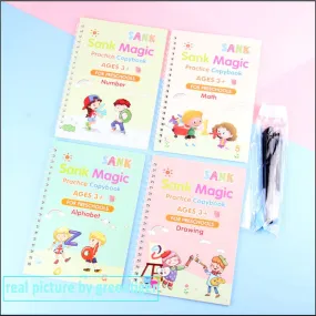 Magic Practice Copybook ( Pack of 4 )