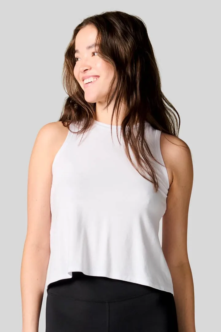 Maia Tank in White