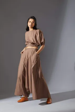 Mati New Baggy Beige Harem Pants