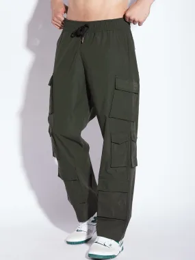 Military Olive Tactical Cargo Trackpants