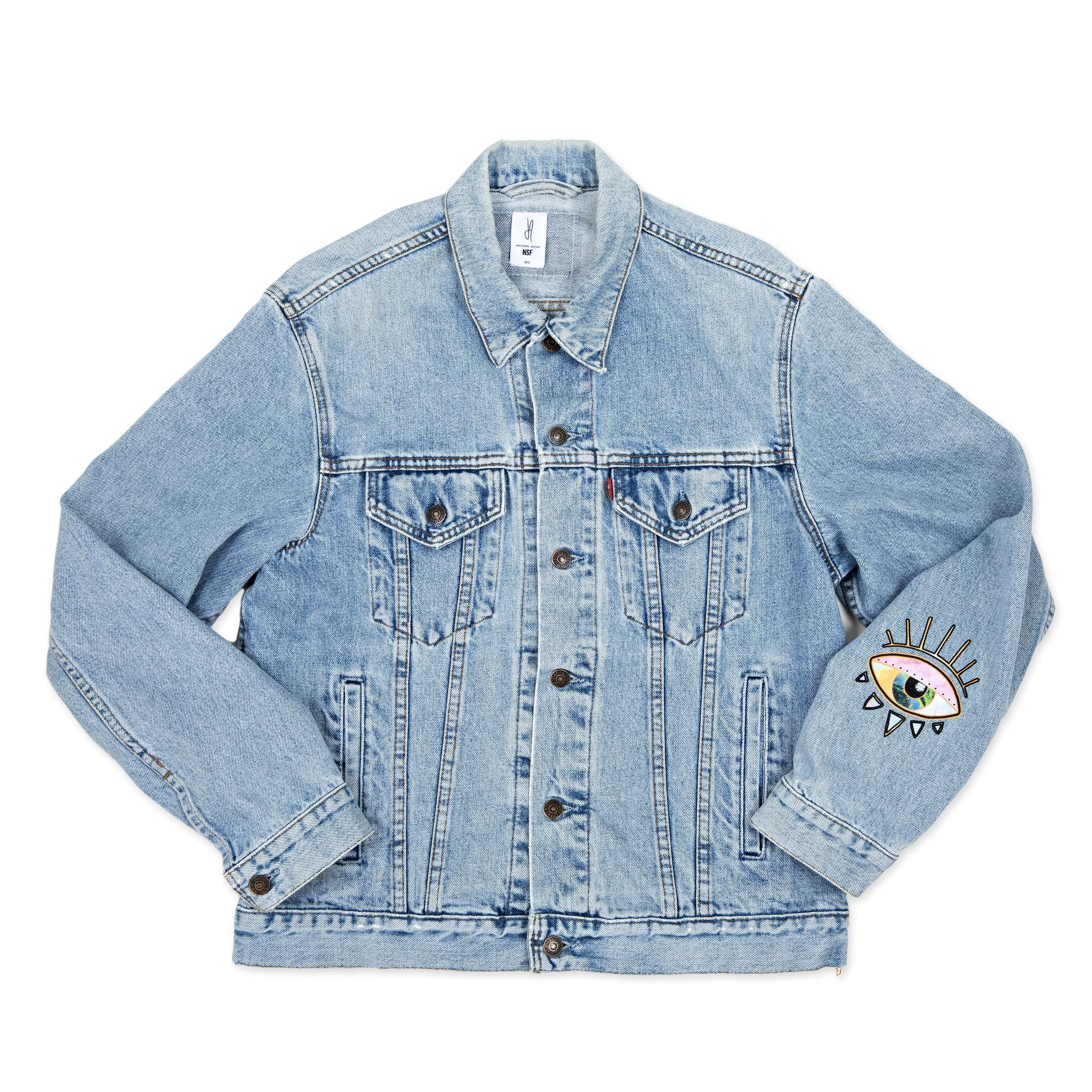 NSF x JA - VINTAGE NATURAL HIGH DENIM JACKET