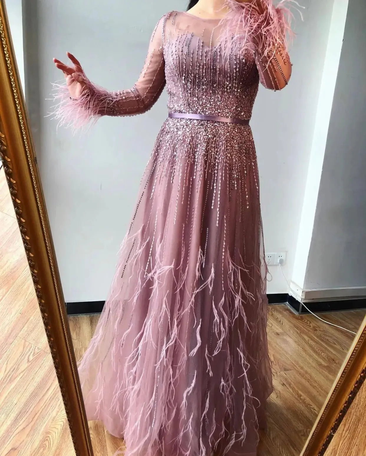 Paris - Pink Evening Gown