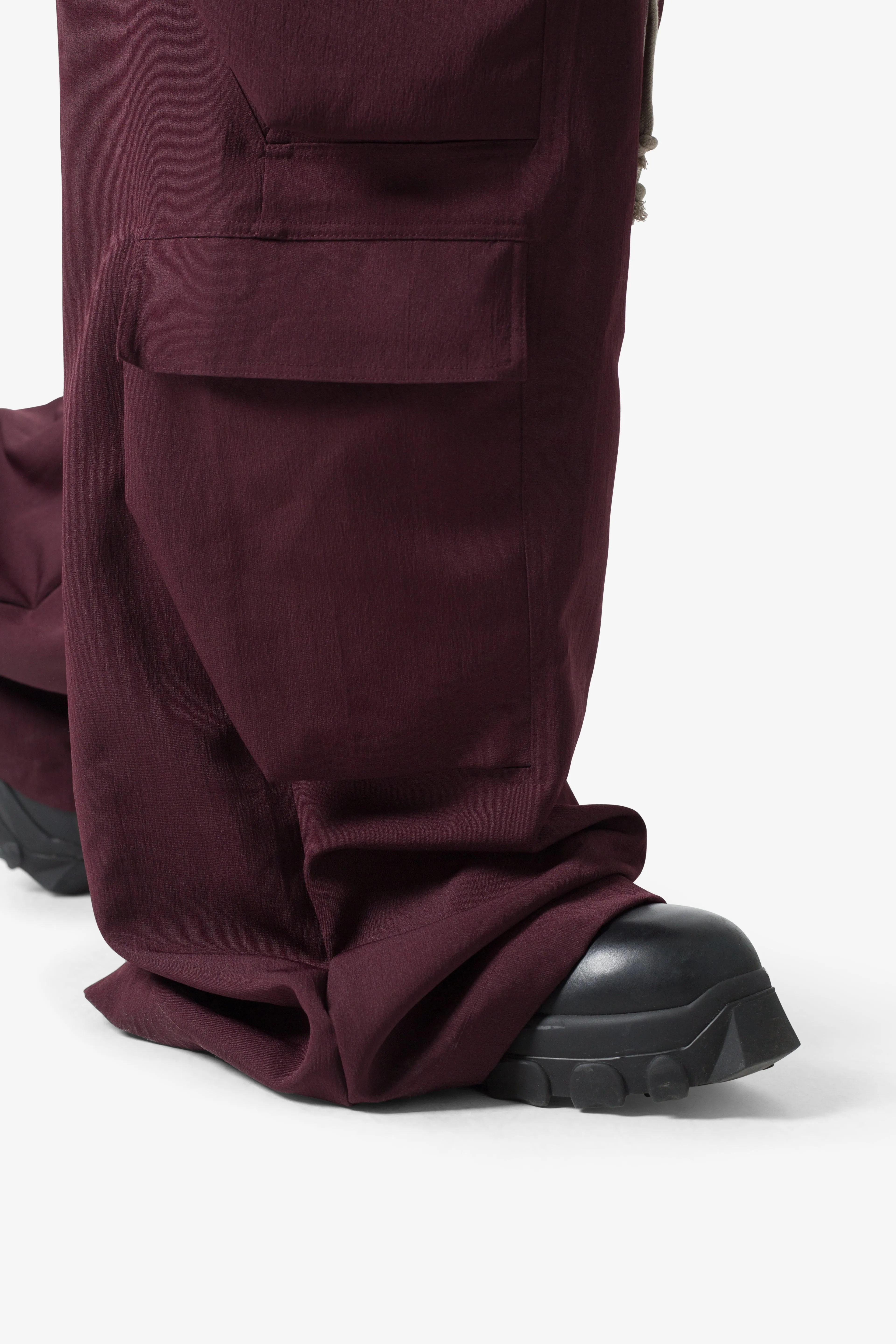 Rave Double Cargo Pants - Plum