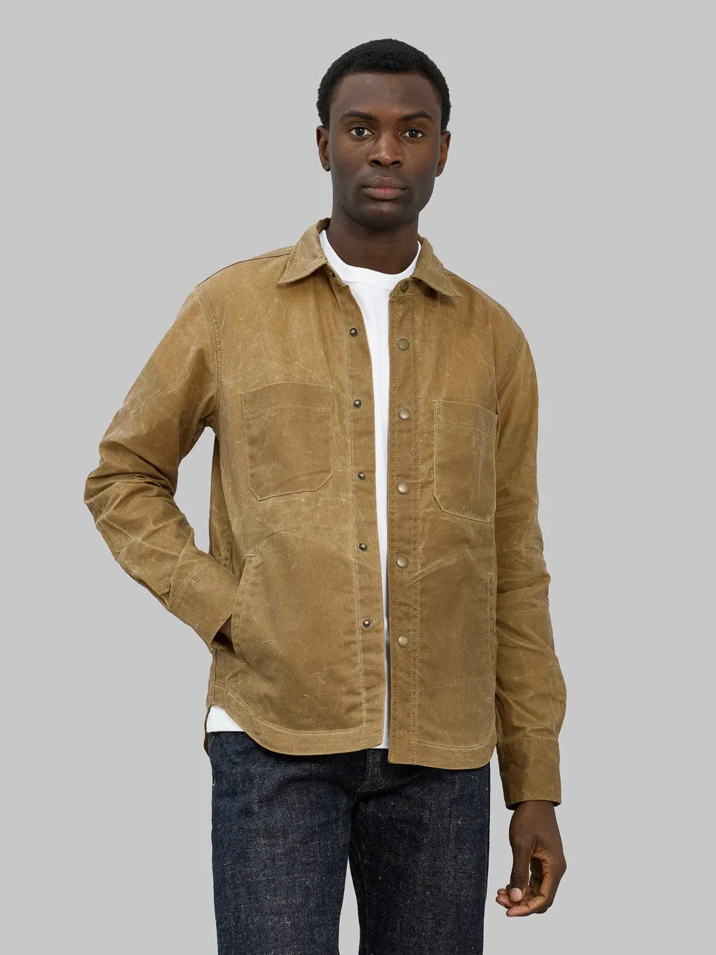 Rogue Territory Patrol Shirt Waxed Tan