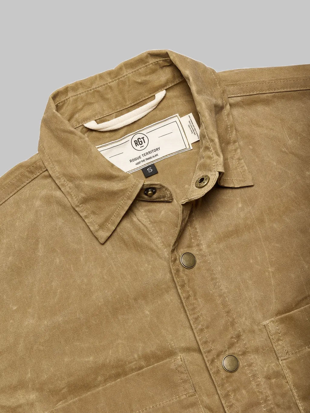 Rogue Territory Patrol Shirt Waxed Tan