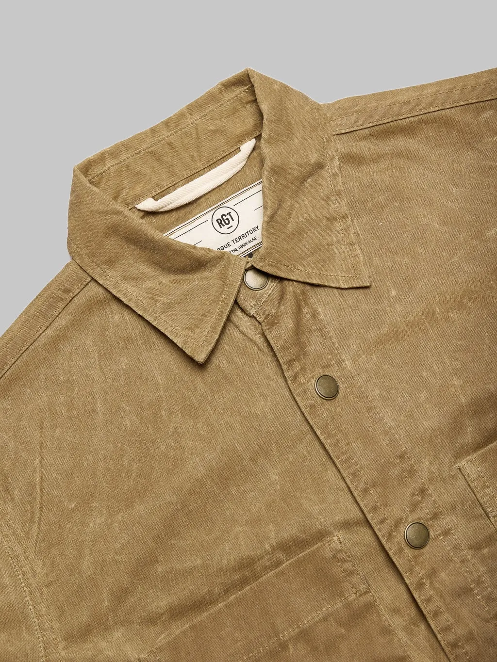 Rogue Territory Patrol Shirt Waxed Tan