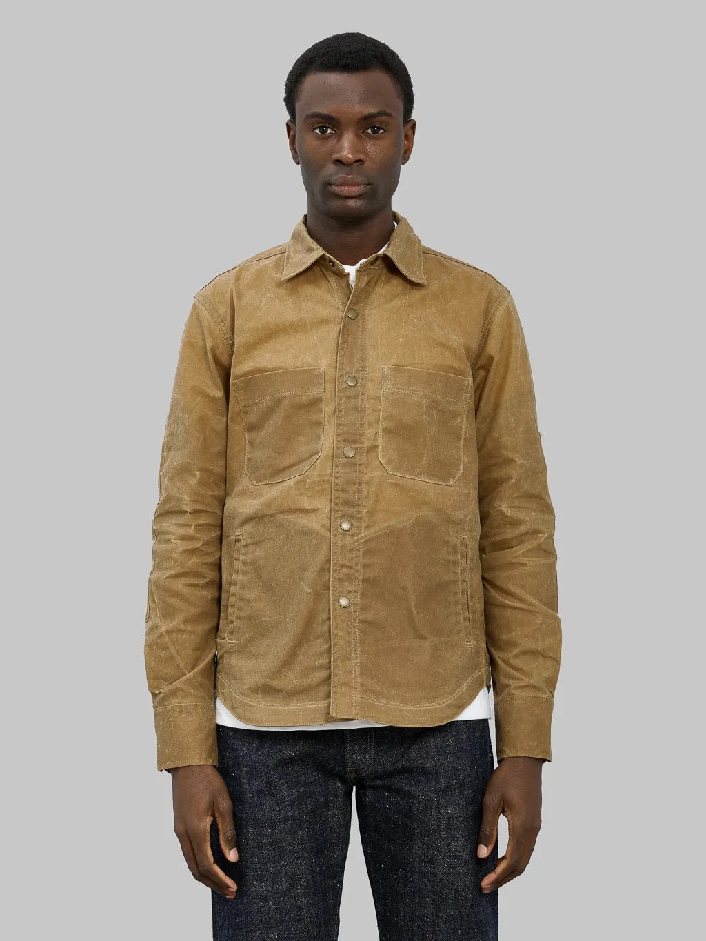 Rogue Territory Patrol Shirt Waxed Tan