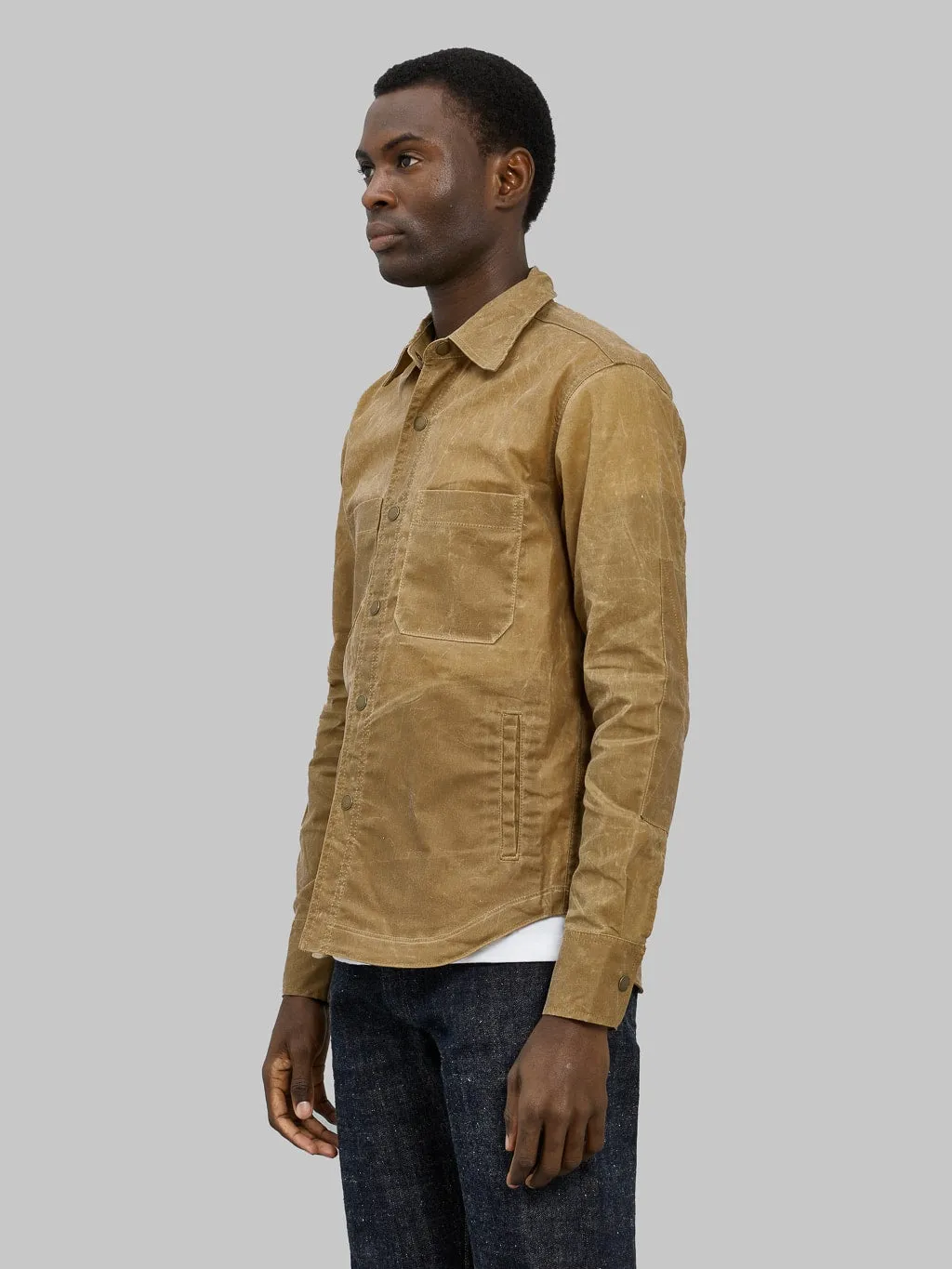 Rogue Territory Patrol Shirt Waxed Tan