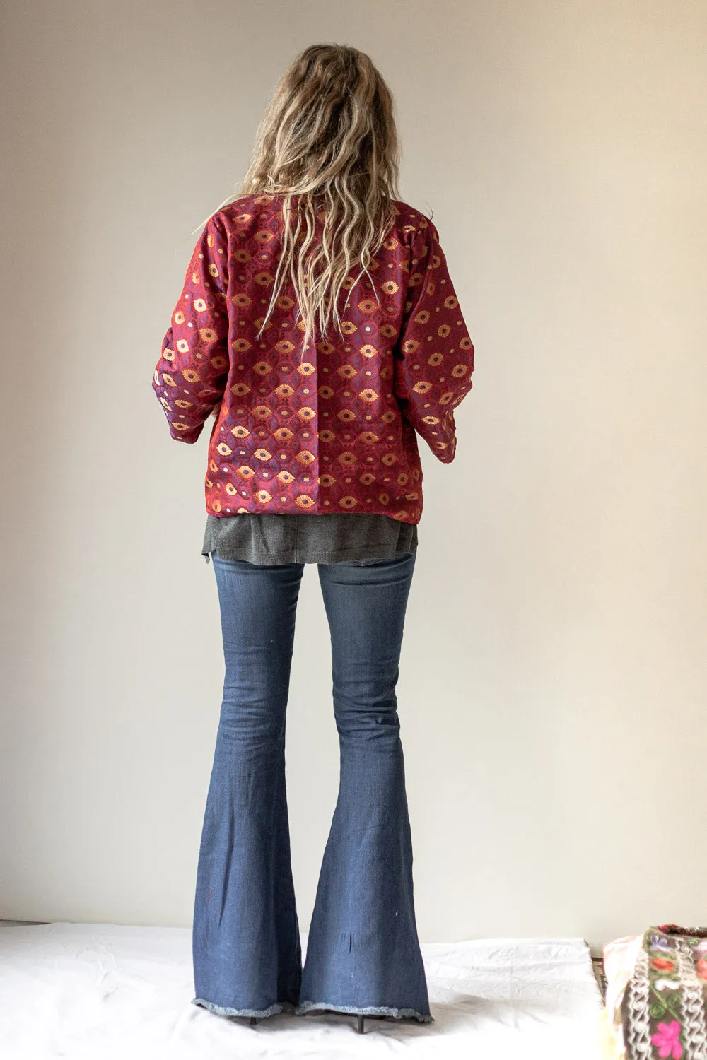 Rose Limited Edition Kimono Jacket (Burgundy Eyes)