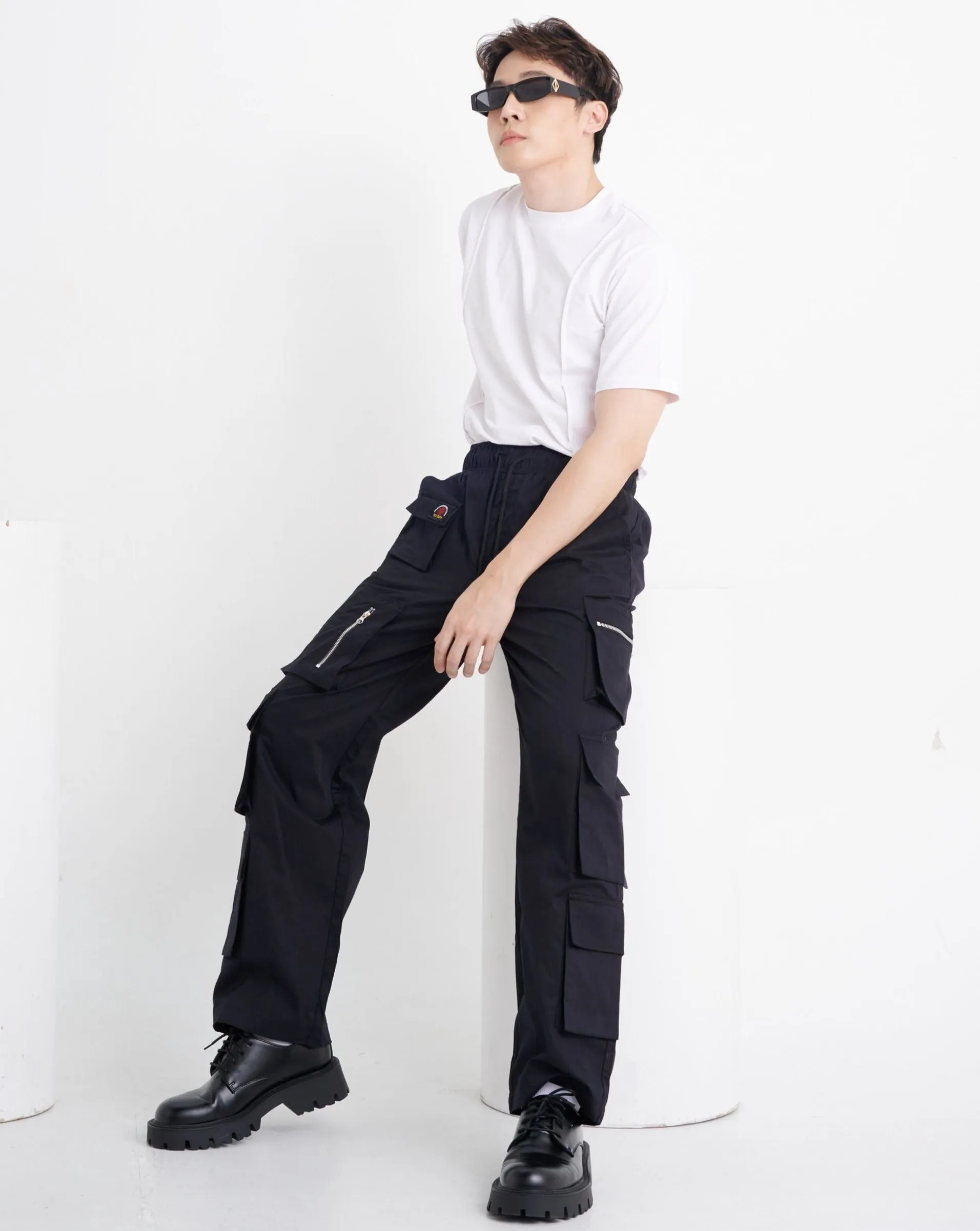 Street Smart Drawstring Utility Pants