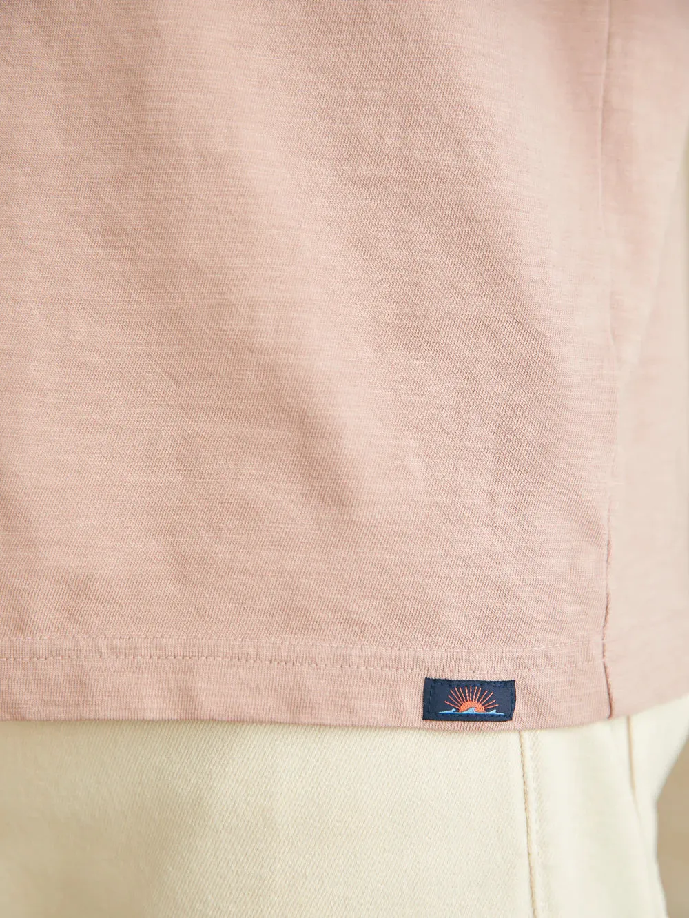 Sunwashed Pocket Tee - Spring Quartz