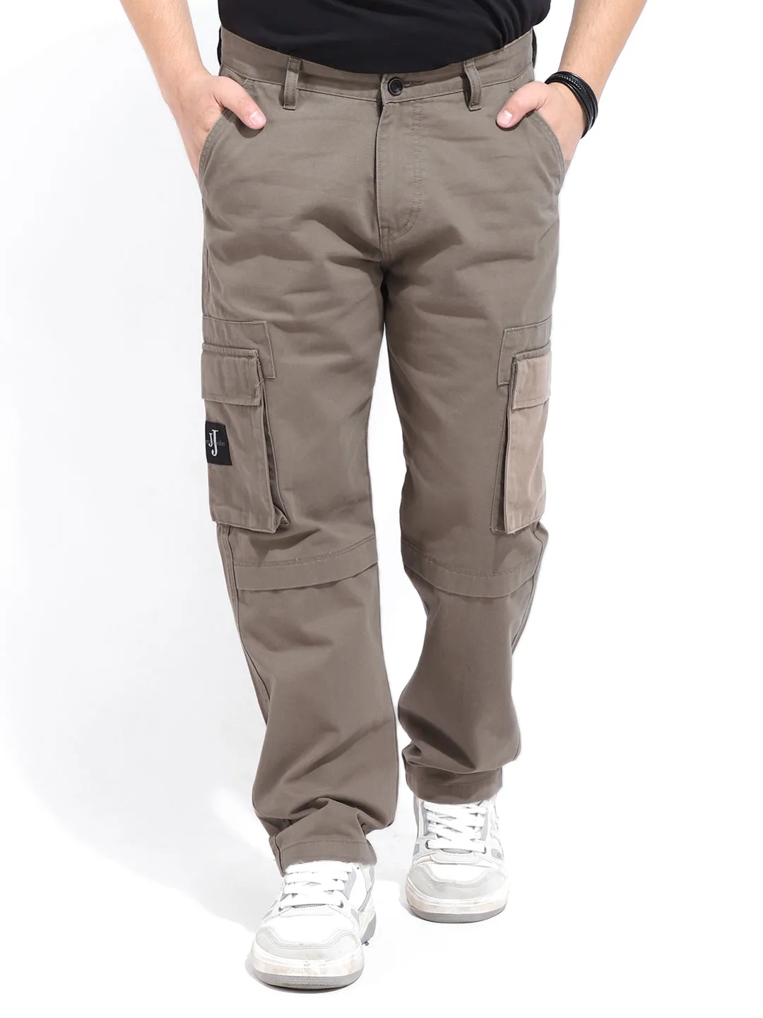 Tornado Umber Brown Box Pocket Cotton Cargo