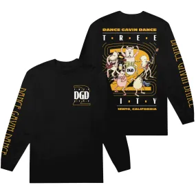 Tree City 2 Black Long Sleeve